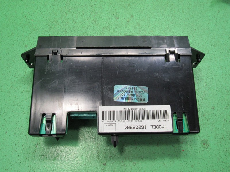 16202304 97-05 BUICK PARK AVE AC DIGITAL CLIMATE TEMPERATURE CONTROL R