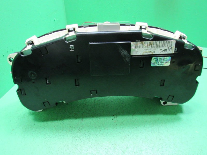 01-02 SIERRA SILVERADO MT INSTRUMENT GAUGE CLUSTER SPEEDO TACH MILEAGE