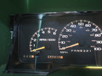 97-98 C/K TRUCK SUBURBAN INSTRUMENT GAUGE CLUSTER SPEEDO TACH 282K REB