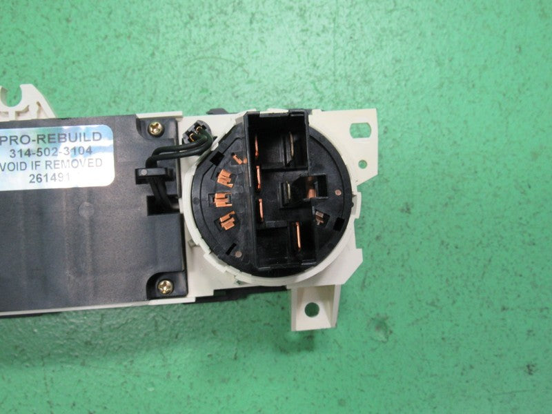 01-02 HONDA ACCORD MANUAL AC HEATER CLIMATE TEMPERTURE CONTROL REBUILT