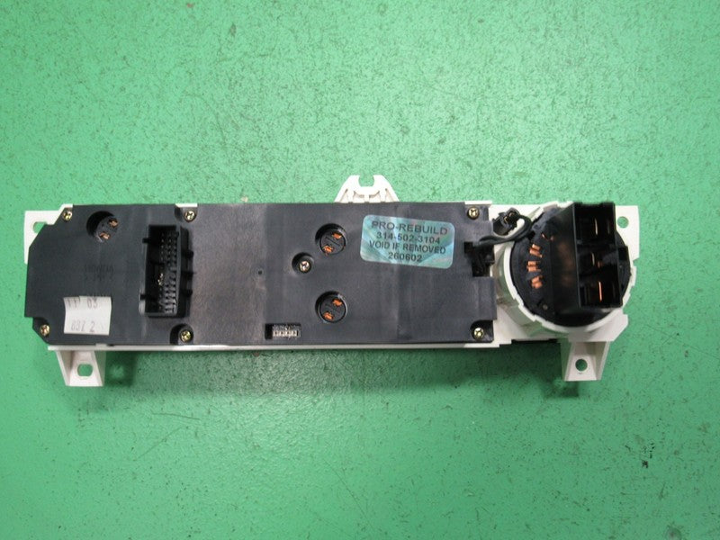 98-00 HONDA ACCORD MANUAL AC HEATER CLIMATE TEMPERTURE CONTROL REBUILT