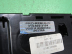 11-14 NAVIGATOR EATC AUTOMATIC CLIMATE HEATER CONTROL BL74-18C612-BB R
