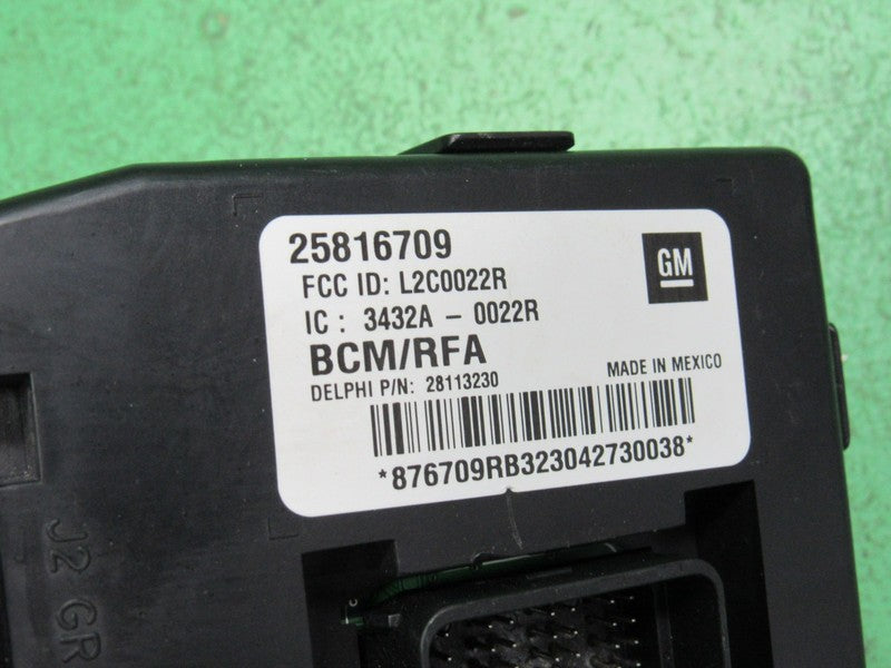 07-08 COLORADO CANYON H3 BCM BODY CONTROL MODULE VIN AND MILEAGE PROGR