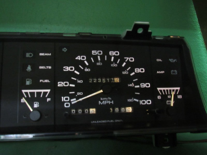 90-92 PATHFINDER PICKUP INSTRUMENT GAUGE CLUSTER SPEEDOMETER TACH 188k