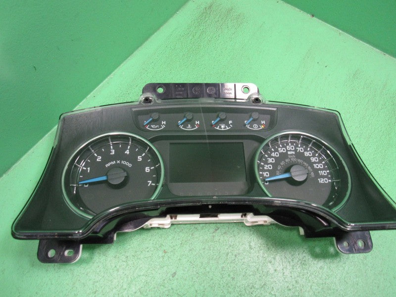 14 F150 FX4 FX2 XLT INSTRUMENT GAUGE CLUSTER GAUGES SPEEDO TACH MILEAG