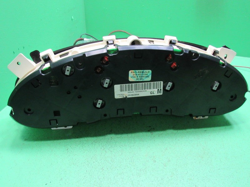 99-04 BUICK REGAL INSTRUMENT GAUGE CLUSTER GAUGES SPEEDO TACH MILEAGE 