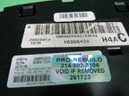 05 GMC ENVOY INSTRUMENT GAUGE CLUSTER SPEEDOMETER MILEAGE PROG REBUILT