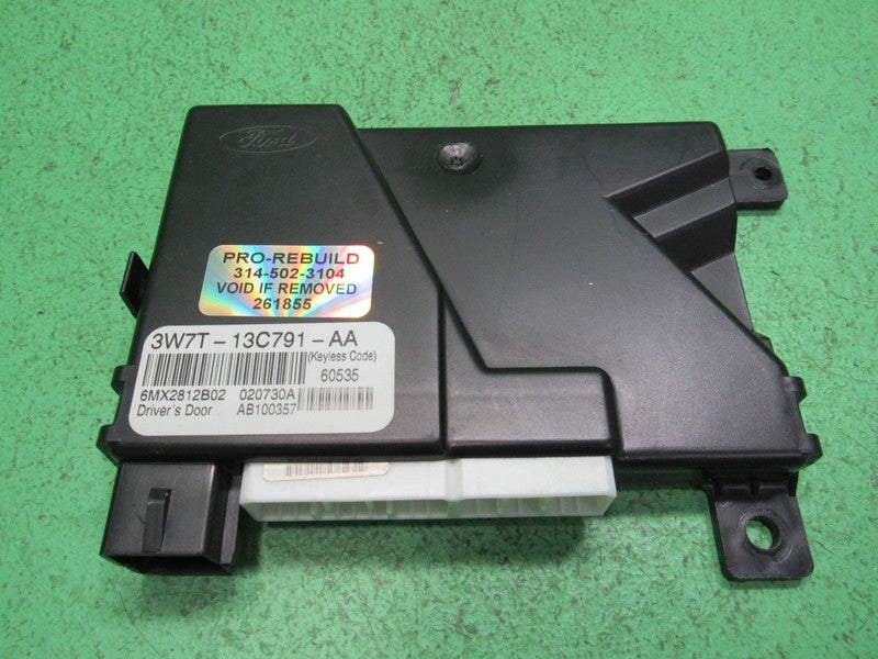 3W7T-13C791-AA GRAND MARQUIS CROWN VICTORIA KEYLESS DOOR ENTRY MODULE 