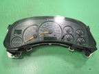 01-02 SIERRA SILVERADO MT INSTRUMENT GAUGE CLUSTER SPEEDO TACH MILEAGE