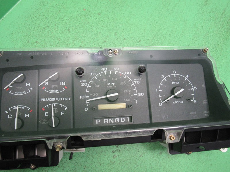 92-93 FORD BRONCO F150 F250 INSTRUMENT GAUGE CLUSTER SPEEDO TACH 234k 