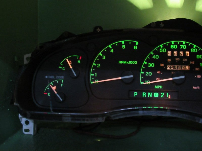 98-00 EXPLORER RANGER INSTRUMENT GAUGE CLUSTER SPEEDOMETER TACH 254K R