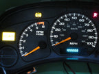 01-02 SIERRA SILVERADO MT INSTRUMENT GAUGE CLUSTER SPEEDO TACH MILEAGE