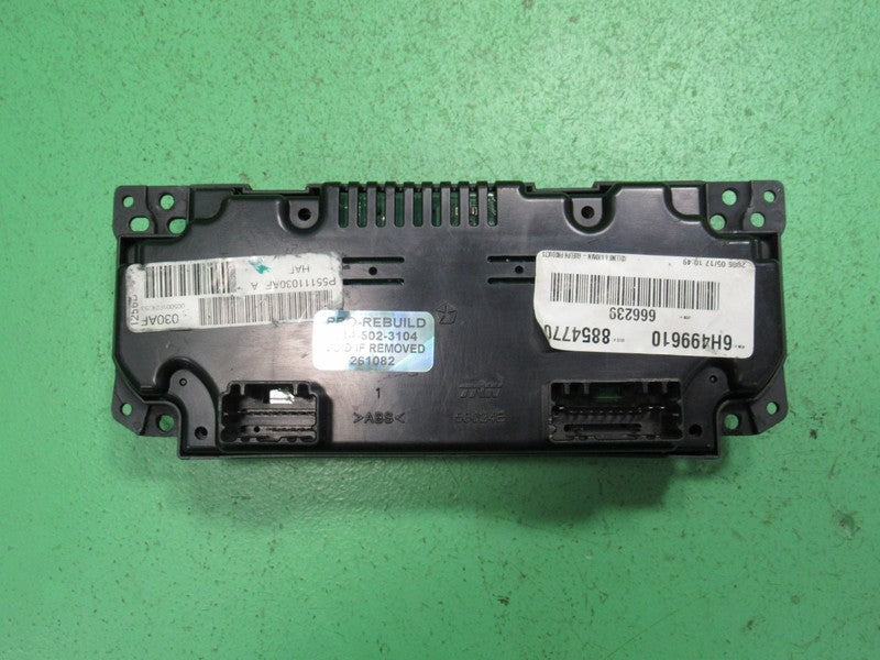 55111030AF 05-07 300 CHARGER MAGNUM HEATER A/C CLIMATE TEMP CONTROL RE