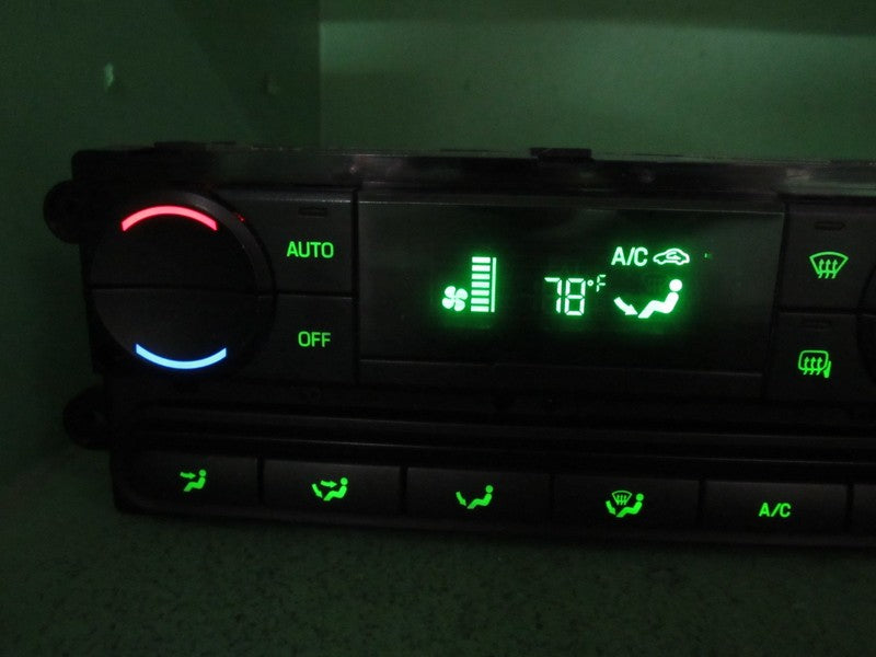 04-05 FORD F150 EATC AUTOMATIC CLIMATE HEATER CONTROL 5L34-18C612-AB R
