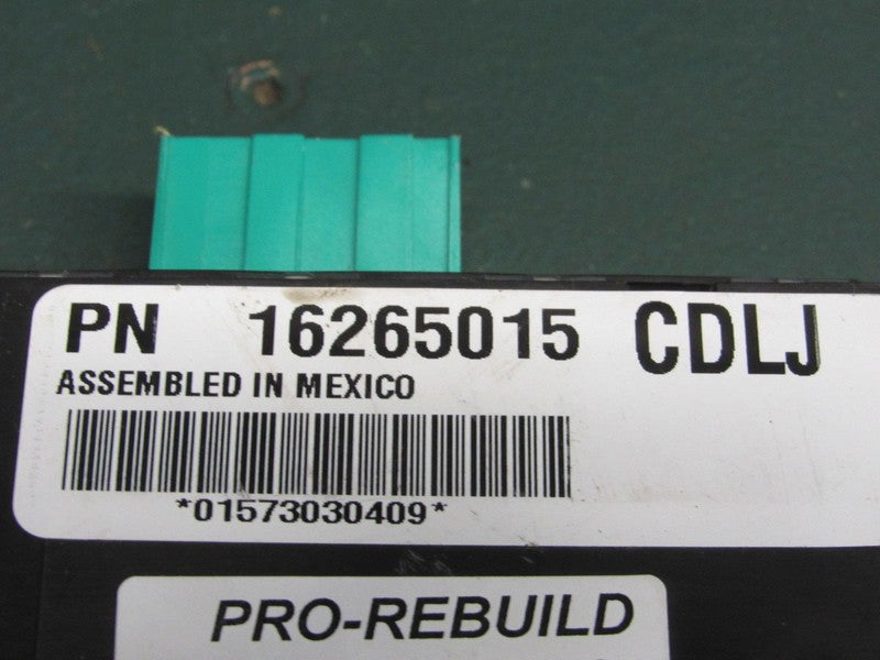 CHEVY ASTRO GMC SAFARI VAN GM ANTI-THEFT PASSLOCK VATS SECURITY MODULE