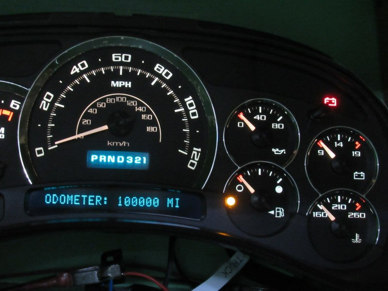 03-04 CADILLAC ESCALADE INSTRUMENT GAUGE CLUSTER SPEEDO MILEAGE PROG R