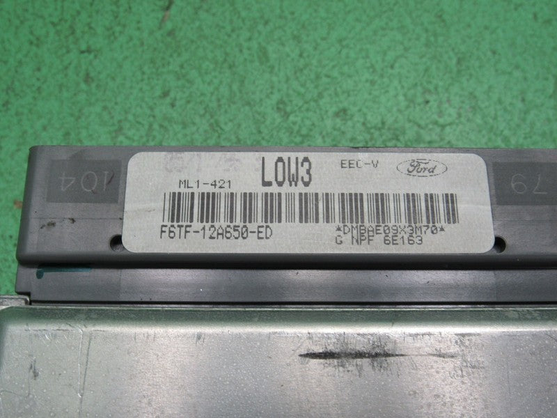 LOW3 FORD E150 F150 4.9L ECU ECM PCM ENGINE COMPUTER F6TF-12A650-ED RE