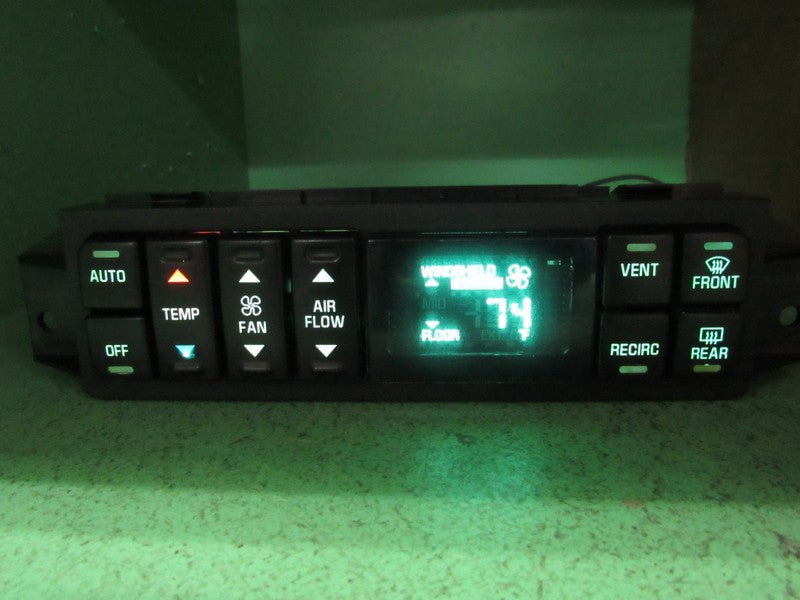16202304 97-05 BUICK PARK AVE AC DIGITAL CLIMATE TEMPERATURE CONTROL R