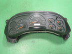 03-04 SILVERADO SIERRA TAHOE INSTRUMENT GAUGE CLUSTER MILEAGE PROG REB