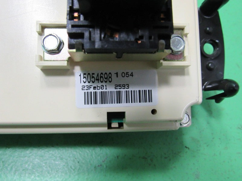 15054698 99-02 SIERRA SILVERADO YUKON AC MANUAL CLIMATE TEMP CONTROL R