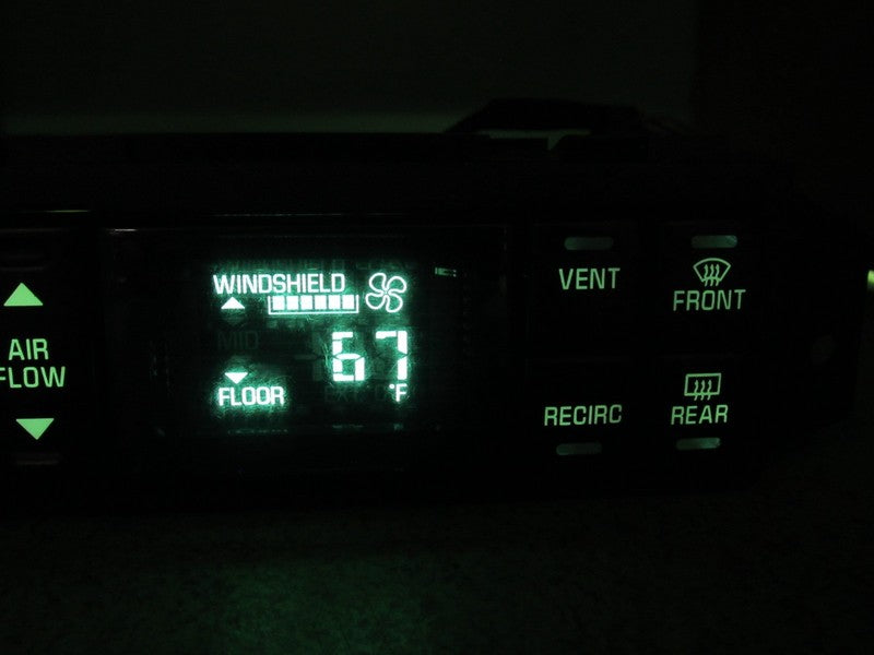 16202304 97-05 BUICK PARK AVE AC DIGITAL CLIMATE TEMPERATURE CONTROL R