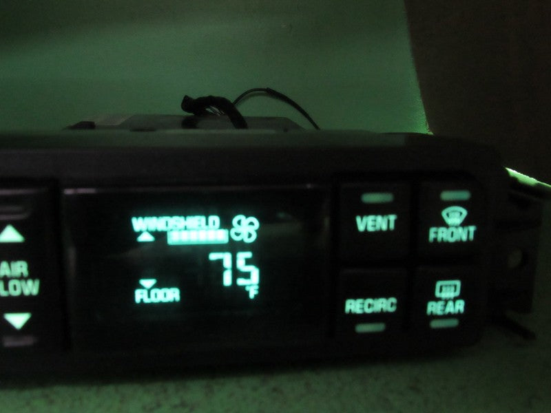 15139457 00-05 BUICK LESABRE AC DIGITAL HEATER CLIMATE TEMP CONTROL RE