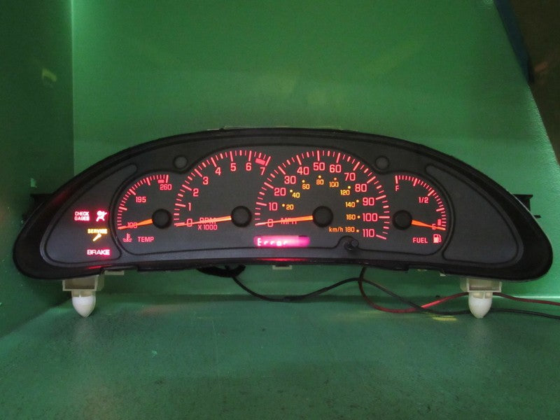 16256792 00-05 PONTIAC SUNFIRE GAUGE CLUSTER INSTRUMENT SPEEDOMETER TE