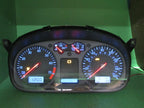 01 VW EUROVAN INSTRUMENT GAUGE CLUSTER SPEEDOMETER TACH 101k TESTED 26