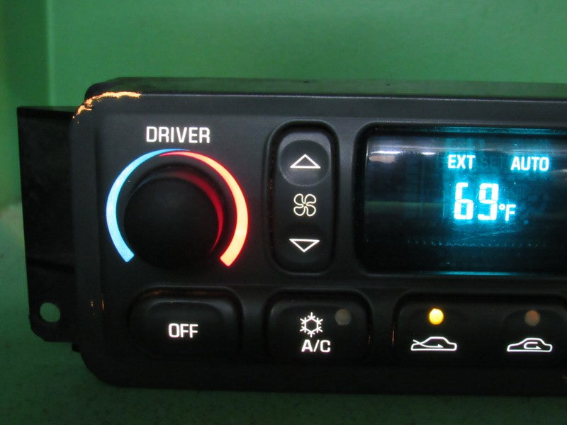 16204571 97 CORVETTE C5 AC DIGITAL CLIMATE TEMP HEATER CONTROL REBUILT
