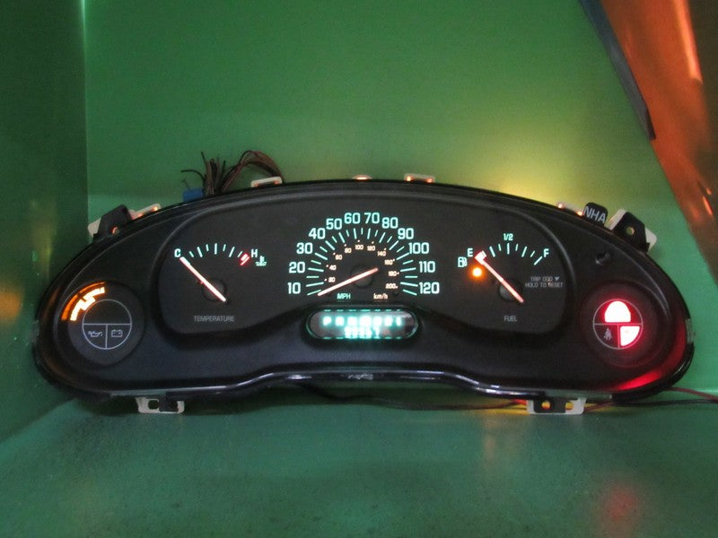 03-05 BUICK CENTURY INSTRUMENT GAUGE CLUSTER GAUGES SPEEDO TACH MILEAG