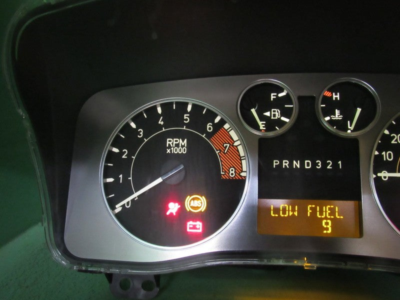 06 HUMMER H3 INSTRUMENT GAUGE CLUSTER SPEEDOMETER TACH 15224304 PLUG A