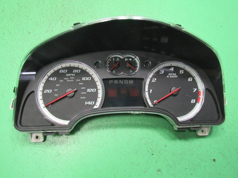 08-09 CHEVY EQUINOX INSTRUMENT GAUGE CLUSTER SPEEDOMETER TACH MILEAGE 