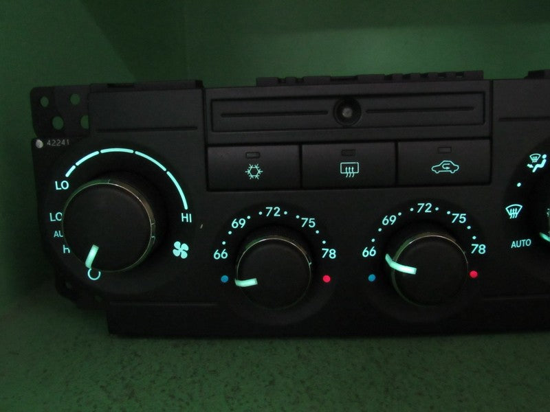 05-07 COMMANDER GRAND CHEROKEE A/C AUTO DIGITAL CLIMATE TEMP CONTROL R
