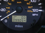 01-02 MONTERO INSTRUMENT GAUGE CLUSTER SPEEDOMETER TACH 99K TESTED 117
