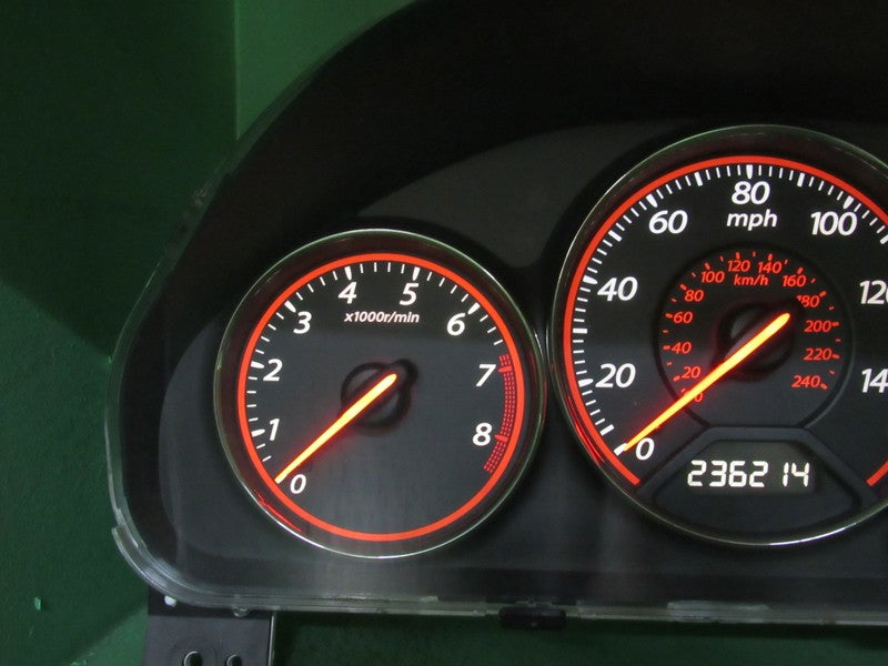 03-05 CIVIC EX 2 DOOR MT INSTRUMENT GAUGE CLUSTER SPEEDO TACH 236K TES