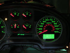 07-08 F150 FX4 SPORT INSTRUMENT GAUGE CLUSTER GAUGES SPEEDO TACH MILEA