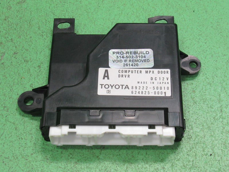 89222-50010 95-97 LEXUS LS400 DRIVER FRONT DOOR MULTIPLEX MPX MODULE R