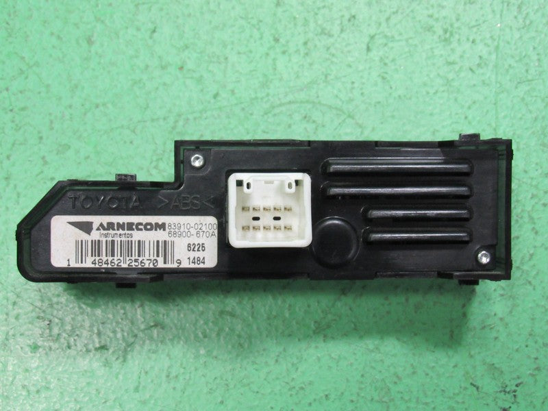03-08 TOYOTA MATRIX DIGITAL CLOCK DASH DISPLAY SCREEN 83910-02100 REBU