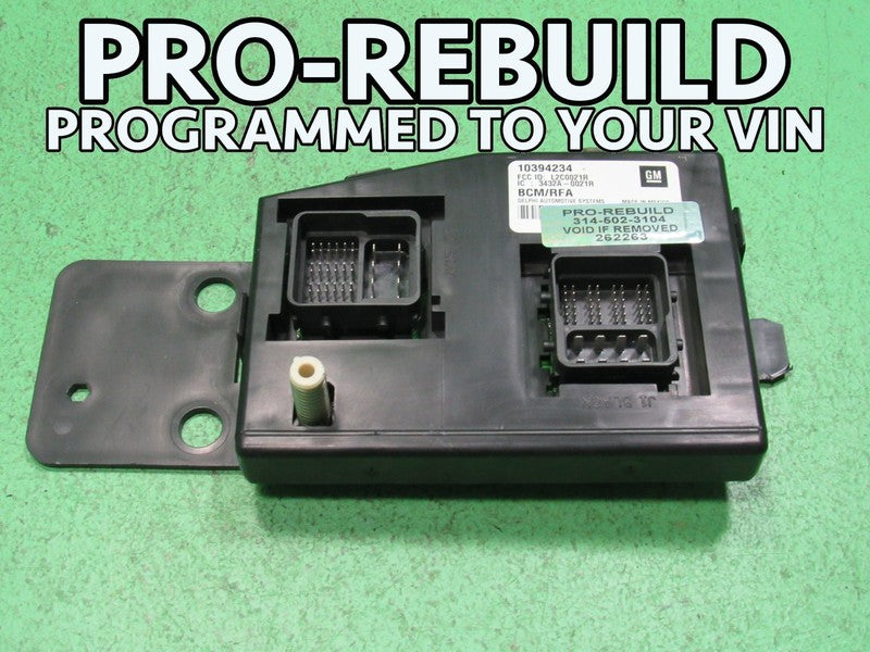 05-06 COLORADO CANYON i280 BCM BODY CONTROL MODULE VIN AND MILEAGE PRO