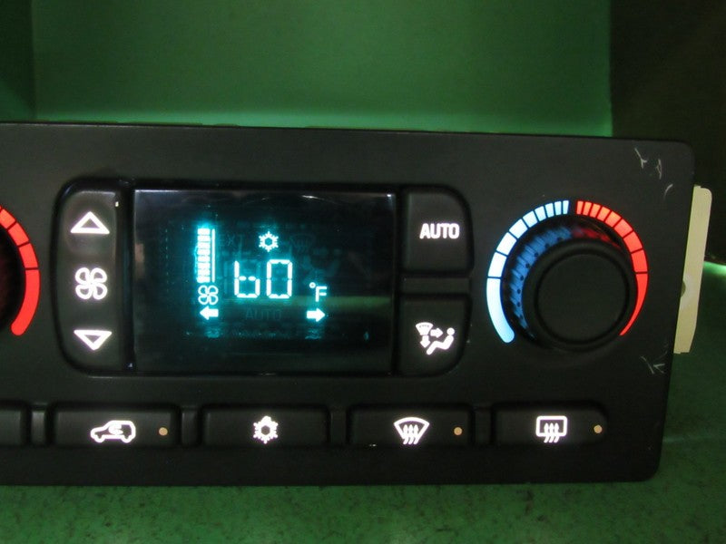 15137655 TAHOE ESCALADE SILVERADO AC DIGITAL CLIMATE TEMP CONTROL LED 