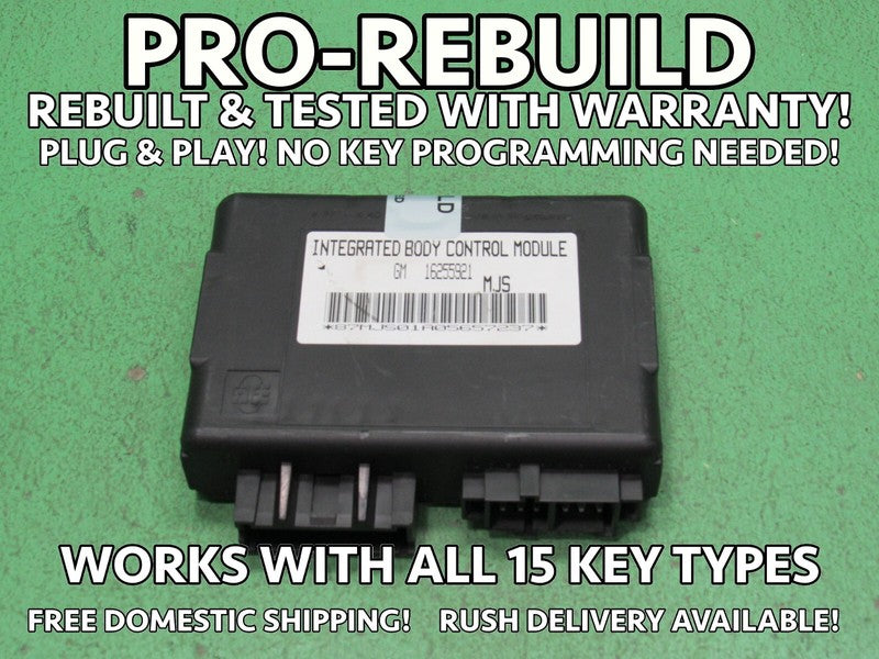 CAMARO FIREBIRD F-BODY BCM INTERGRATED BODY CONTROL MJS MODULE 1625592