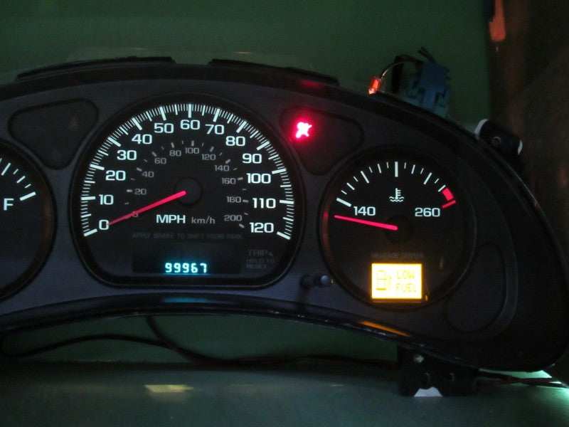 00-05 CHEVROLET IMPALA INSTRUMENT GAUGE CLUSTER SPEEDOMETER MILEAGE PR