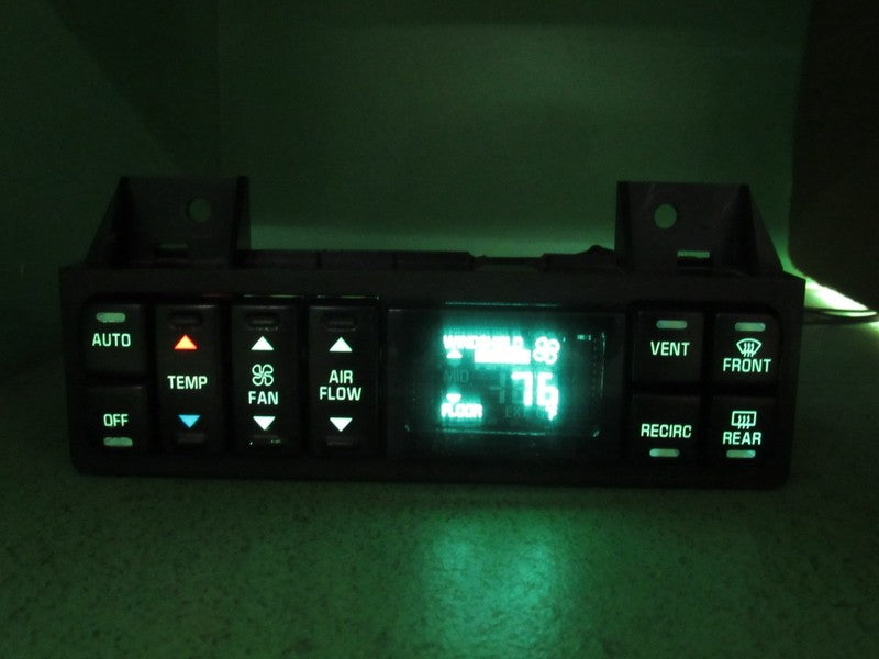 16214484 95-99 LESABRE 95-96 PARK AVE AC DIGITAL CLIMATE TEMP CONTROL 