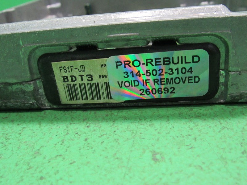 BDT3 F250 F350 7.3 MT DIESEL ECU ECM PCM ENGINE COMPUTER F81F-12A650-J