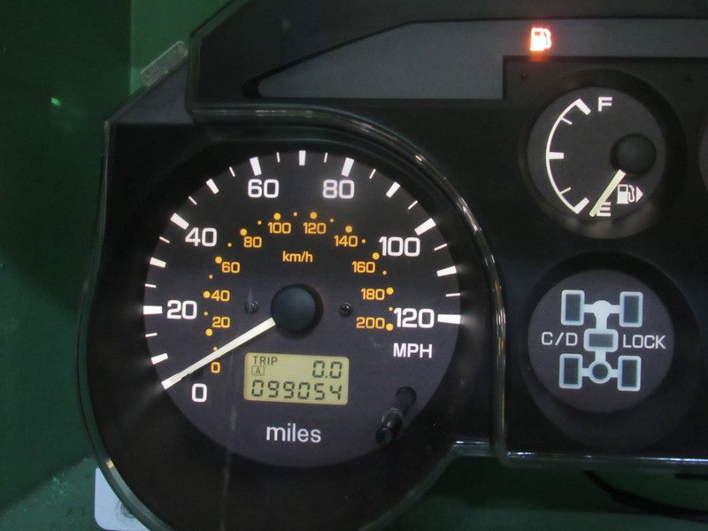01-02 MONTERO INSTRUMENT GAUGE CLUSTER SPEEDOMETER TACH 99K TESTED 117