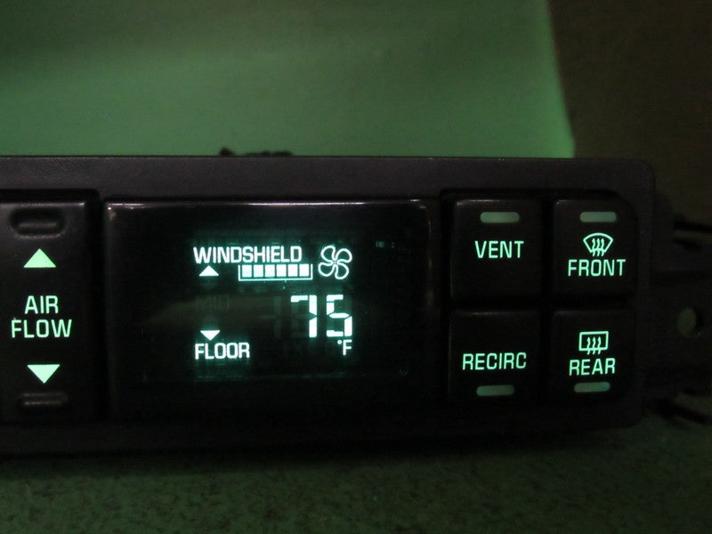 16236054 00-05 BUICK LESABRE AC DIGITAL HEATER CLIMATE TEMP CONTROL RE