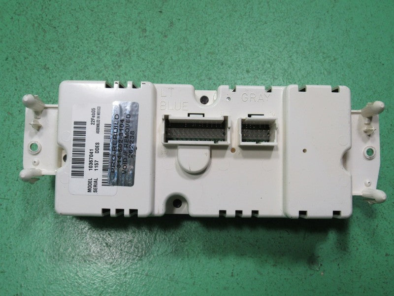 10367041 TAHOE ESCALADE SILVERADO AC DIGITAL CLIMATE TEMP CONTROL LED 