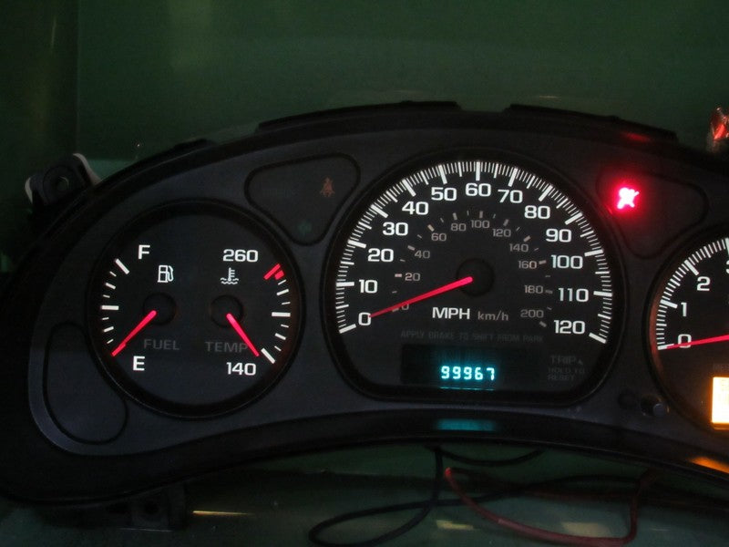 00-05 IMPALA MONTE CARLO INSTRUMENT GAUGE CLUSTER SPEEDO TACH MILEAGE 