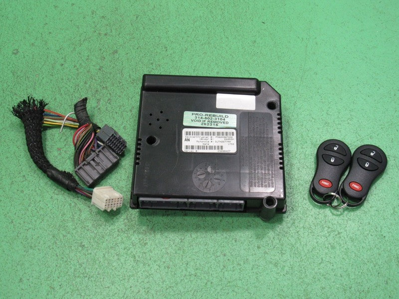 56049072AK 02-04 DODGE DAKOTA BCM CTM CENTRAL TIMING BODY MODULE PROGR
