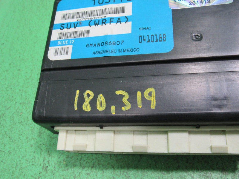 10377294 04-05 SATURN VUE BCM BODY CONTROL MODULE TESTED 180K MILES VE